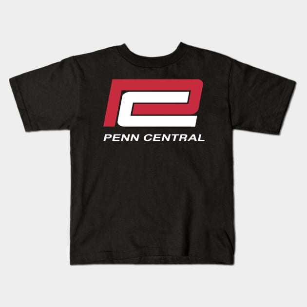 penn central Kids T-Shirt by GagaPDS